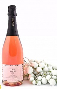 CAVA BUCHE DOC - růžové šumivé víno - 0,75 l