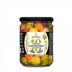 Bernal Gourmet olivy - Středomořský koktejl (250g)