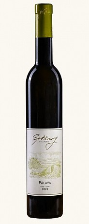 Pálava - bílé - sladké - 2022 - výběr z cibéb - 0,5 l - Gotberg Vinařství
